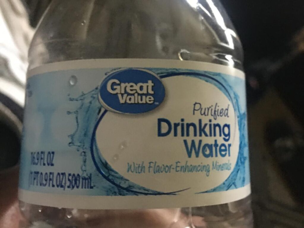 Does Great Value Water Have Fluoride In It